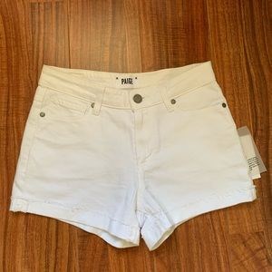 Paige Jimmy Jimmy White Shorts